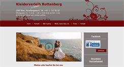 Desktop Screenshot of kleiderverleih.at